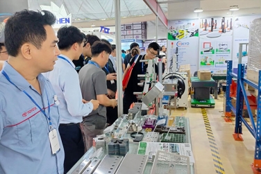 intech group tham gia trien lam vimf 2023 ngay 2